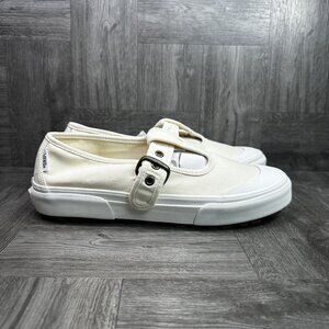 Vans Style 93 Mary Jane Women's size 9.5 Ivory Casual Canvas Shoes